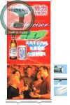 Banner cuon nhua mot mat poster kt 60x160 cm