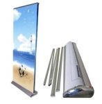 Banner cuốn hai mặt đế to kt 80x200 cm