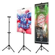 Giá chữ thập treo tranh banner hai mặt
